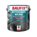 Produktbild: BAUFIX Metallic Wetterschutz-Holzgel anthrazitgrau seidenglänzend, 2.5 Liter, Holzlasur