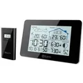 Produktbild: LCD Funk-Wetterstation mit Außensenor Wecker Funkuhr Kalender Vorhersage Hygro - 4-MV5792-1