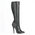 Produktbild: Devious DOMINA-2000, Damen Stiefel, Schwarz (Blk str pu), EU 44 (UK 11) (US 14)