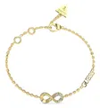 Produktbild: GUESS Endless Dream Infinity Bracelet S Armband Yellow Gold goldfarben Neu