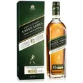 Produktbild: Johnnie Walker Green Label, Blended Scotch Whisky, 43% vol, 700ml Einzelflasche
