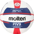 Produktbild: Molten Beachvolleyball V5B5000-DE WEIß/BLAU/ROT