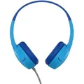Produktbild: Belkin SoundForm Mini Kopfhörer Kabelgebunden Kopfband Anrufe/Musik/Sport/Alltag Blau