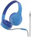 Produktbild: Belkin SoundForm Mini On Ear Headset kabelgebunden Blau Lautstärkebegrenzung