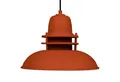 Produktbild: Bamyum Pendelleuchte Bamyum Hängelampe Rot Metall Ø34 cm E27 Retro Lampe, ohne Leuchtmittel