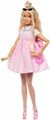 Produktbild: Mattel Barbie Deluxe Style-Puppe Nr. 3 mit pastellrosa Barbiecore-Kleid mit ...
