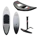 Produktbild: F2 Set Foilboard Lightning Weiss 90,2L + Alu Foil 2400 + Wing 5qm