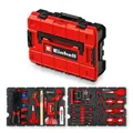 Produktbild: E-Case Werkzeugkoffer Hobby, 153-teilig, Werkzeug-Set schwarz/rot