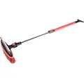 Produktbild: Carcomfort - Schneebesen Mit Eiskratzer, Auto-eisschaber Teleskopierbar 92-132 Cm Rot/schwarz
