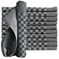 Produktbild: Carpe Sonno Geschirrtücher, Schwarz, Textil, Kariert, Rechteckig, 50x70 cm, Oeko-Tex® Standard 100, Kochen, Geschirrtücher & Schürzen, Geschirrtücher