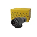 Produktbild: HELLA Anhängerstecker 13 Polig 12V Schraubkontakt ISO: 11446 - ohne Kappe für PKW Anhänger Wohnmobil Wohnwagen Kfz Traktoren - 8JA 005 951-001