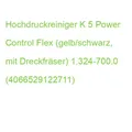 Produktbild: K 5 Power Control Flex (gelb/schwarz, mit Dreckfräser) 1.324-700.0 (406652912271