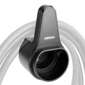 Produktbild: ABSINA Ladekabelhalter & Steckerhalter Typ 2 inkl. Montagezubehör - Typ 2 Wandhalterung, Typ2 Ladekabelhalter, Kabelhalterung Wallbox, Typ 2 Stecker Halterung Ladekabel Elektroauto, Kabelhalter Typ2
