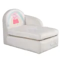 Produktbild: roba Kinderloungesofa 'Peppa Pig' mit Armlehne - Samtbezug beige