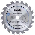 Produktbild: kwb 584357 Hartmetall Kreissägeblatt 160 x 16 mm 1 St.