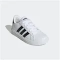 Produktbild: adidas Sportswear GRAND COURT LIFESTYLE TENNIS LACE-UP Sneaker Design auf den Spuren des adidas Superstar, für Kinder & Jugendliche weiß 33 EU