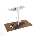 Produktbild: Yaasa Desk One Stehpult, 91x51 cm, Weiß, Kleiner praktischer Schreibtisch passt in Jede Ecke, 5 Jahre Garantie, elektrisch höhenverstellbarer Homeoffice Tisch, Height Adjustable Desk