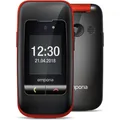 Produktbild: Emporia ONE V200i Seniorenhandy Klapphandy 2G Mobiltelefon rot schwarz
