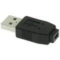 Produktbild: InLine USB 2.0 Kupplung Stecker A -> Mini-5pin B - Adap # 33500A