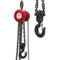 Produktbild: Wiltec - Kettenzug Mit 5000kg Traglast Und 3 M Kettenlänge, Einfaches Lastenheben, Flaschenzug, Seilzug, Handkran, Handseilwinde U.a. Für Forst Und Werkstatt