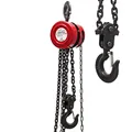 Produktbild: Wiltec Kettenzug mit 5000kg Traglast und 3 m Kettenlänge, einfaches Lastenheben, Flaschenzug, Seilzug, Handkran, Handseilwinde u.a. für Forst und Werkstatt