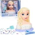Produktbild: Just Play Die Eiskönigin – Völlig Unverfroren 2 Disney Elsa Deluxe-büste Blau Kinder Blau One Size