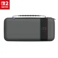 Produktbild: Turtle Beach PlayTrek Hartschalen-Reiseetui, Nintendo Switch 2/Lite/OLED | Charcoal Black, Tragetasche, 12-Game-Card-Halter, Hülle, Aufbewahrung für unterwegs, Schutz, lizenziert für Nintendo Switch 2