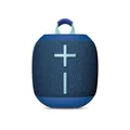 Produktbild: Ultimate Ears WONDERBOOM 4 Blau, Kompakter Bluetooth Lautsprecher (A2DP), 360- Grad- Klang, PartyUp Funktion, IP67- zertifizierte