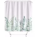 Produktbild: M&W DAS DESIGN Duschvorhang Shower curtains Anti schimmel Waschbar Grüne Pflanzen Breite 180 cm 180 cm x 200 cm