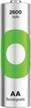 Produktbild: Gold Peak Industries Recyko AA-battery 2600mAh NiMH 4-pack - Mignon (AA) (201246)