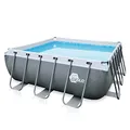 Produktbild: your GEAR Steel Frame Pool - div. Modelle/Größen - rund rechteckig oder quadratisch, 70-122 cm hoch Stahlrahmenpool Gartenpool Aufstellpool Schwimmbecken 300x200 300x300 400x200 Ø 366cm Ø 457cm