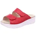 Produktbild: SOLIDUS Solidus Erwachsene Solidus Greta Pantolette Leder Klettschuh rot 42 EU