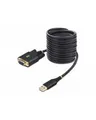 Produktbild: StarTech.com 10ft 3m USB to Null Modem Serial Adapter Cable Interchangeable DB9 Screws/Nuts COM Retention USB-A RS232 FTDI Level-4 ESD Protection Windows/macOS/ChromeOS/Linux Rugged TPE Construction Kabel / seriell M zu DB-9 M 3 m Schwarz (1P10FFCN-USB-SERIAL)