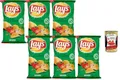 Produktbild: Italian Gourmet Kartoffelchips Campagnola Rezept 6 x 133 g Multipack | Knuspriger Snack für Party & Aperitif | herzhaft gewürzt | Bundle Set inkl. Tomaten + Italian Gourmet Polpa