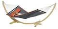 Produktbild: AMAZONAS Hängemattenset American Dream Set Grey Hängematte inkl. hochwertigem Gestell aus FSC Fichtenholz