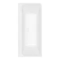 Produktbild: V&B Rechteck-Badewanne VP Collaro 179x79x47cm, Vorwand, Acryl, links, weiß