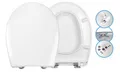Produktbild: WC-Sitz passend Geberit Allia Paris ,weiß, SoftClose,für Toilettenschüssel 52 cm
