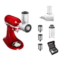 Produktbild: KitchenAid 5KSM2FPPC Zubehör-Set Bundle für Küchenmaschinen, Fleischwolf, Pürier