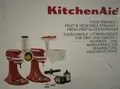 Produktbild: KitchenAid 5KSM2FPPC Zubehör-Set Bundle für Küchenmaschinen, Fleischwolf, Pürier