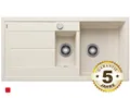 Produktbild: Blanco Metra 6 S Softweiß - 527 116 Granitspüle Einbauspüle