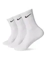 Produktbild: Nike Herren Unisex U Nk Everyday Ltwt 3pr Crew trainingssocken 3 Paar , Weiß (white/Black), S EU
