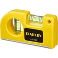 Produktbild: Stanley Wasserwaage 0-42-130, Taschenwasserwaage, 8,7cm, magnetisch, 2 Libellen