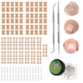 Produktbild: 152 Stücke Eingewachsene Zehennägel Werkzeug Set, Zehennagelkorrektur Patch, ...