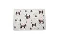 Produktbild: David Fussenegger [W] Haustierdecke Xmas Silhouetten Katzen rohweiß, 90x70 cm