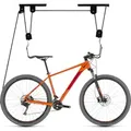 Produktbild: Fahrradlift, Fahrradaufhängung Fahrradaufzug Halterung Deckenhalterung für Fahrräder Deckenmontage Fahrradhalter Seilzug bis 20kg Schwarz