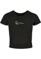 Produktbild: Karl Kani Damen KKWQ22002BLK SMALL Signature Short Tee BLK XS Black