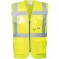 Produktbild: PORTWEST® Warnweste Executive BERLIN, Kl. 2, gelb S476 , 1 Stück, Größe: 7XL