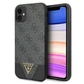 Produktbild: Guess Hardcase 4G Triangle Collection iPhone 11 Hülle Grau