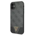 Produktbild: Guess Hülle für iPhone 11 Hülle Grau case 4g Triangle Collection