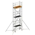 Produktbild: Layher Rollgerüst Uni Leicht P2 mit Gerüststützen 7,10m AH Fahrgerüst